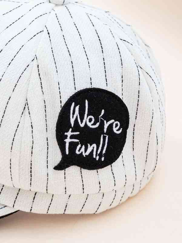 Baby Striped Baseball Cap SHE