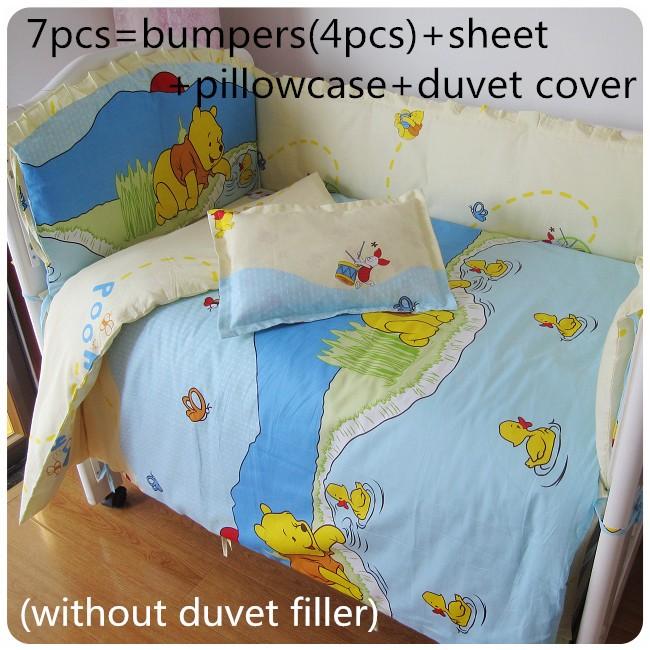 Discount! 6/7pcs Baby Cot Crib Bedding Set Product Cartoon Bumper Duvet Cover,120*60/120*70cm Sets
Discount! 6/7pcs Baby Cot Crib Bedding Set Product Cartoon Bumper Duvet Cover,120*60/120*70cm Sets