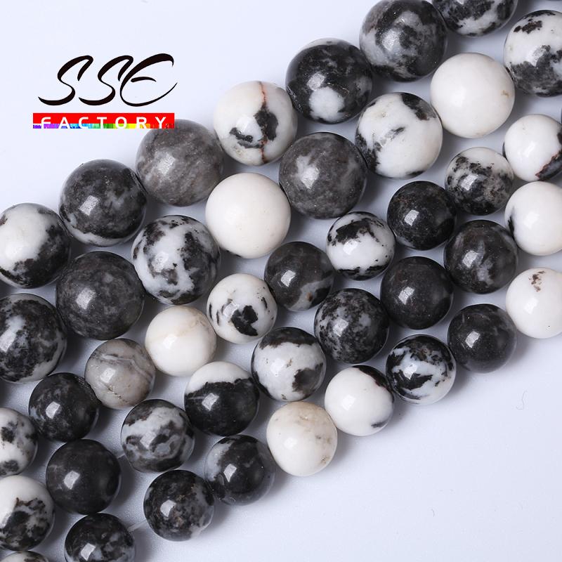 Other Natural Stone Black And White Zebra Jaspers Beads Round Loose 4/6/8/10/12mm 15"Strand Fit For Bracelets Jewelry Making
Other Natural Stone Black And White Zebra Jaspers Beads Round Loose 4/6/8/10/12mm 15"Strand Fit For Bracelets Jewelry Making
