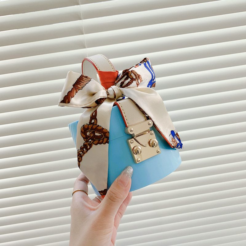 Summer girls handbags fashion women portable bucket bag kids silk bowknot acrylic princess bags lady accessories purse F352, White
Summer girls handbags fashion women portable bucket bag kids silk bowknot acrylic princess bags lady accessories purse F352, White