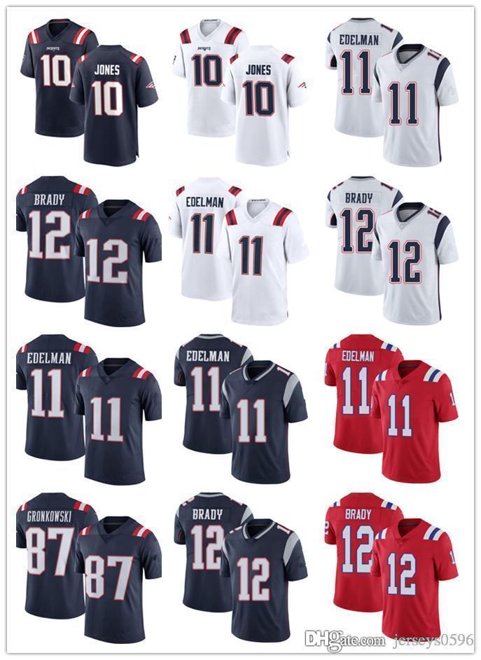 Football Jerseys Men Women Youth New EnglandPatriots12 Tom Brady 87 Rob Gronkowski 11 Julian Edelman 10 Mac Jones navy Jersey, Color
Football Jerseys Men Women Youth New EnglandPatriots12 Tom Brady 87 Rob Gronkowski 11 Julian Edelman 10 Mac Jones navy Jersey, Color