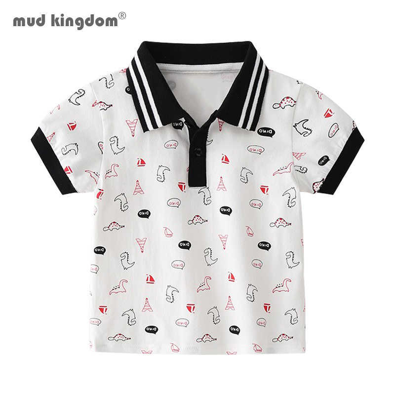 Mudkingdom Summer Boys Dinosaur Polo Shirts Cotton Lapel for Kids Clothes Cute Animals Stripe Print Tops Toddler T-Shirt Fashion 210615, White a
Mudkingdom Summer Boys Dinosaur Polo Shirts Cotton Lapel for Kids Clothes Cute Animals Stripe Print Tops Toddler T-Shirt Fashion 210615, White a