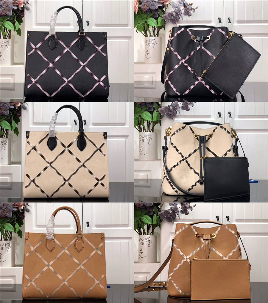 Authentic HandBag Onthego MM M46015 Tan Neonoe M46023 Arizona Cream Black Women Shoulder Bags Embroidered Embossed Supple Grained Cowhide Le
Authentic HandBag Onthego MM M46015 Tan Neonoe M46023 Arizona Cream Black Women Shoulder Bags Embroidered Embossed Supple Grained Cowhide Le