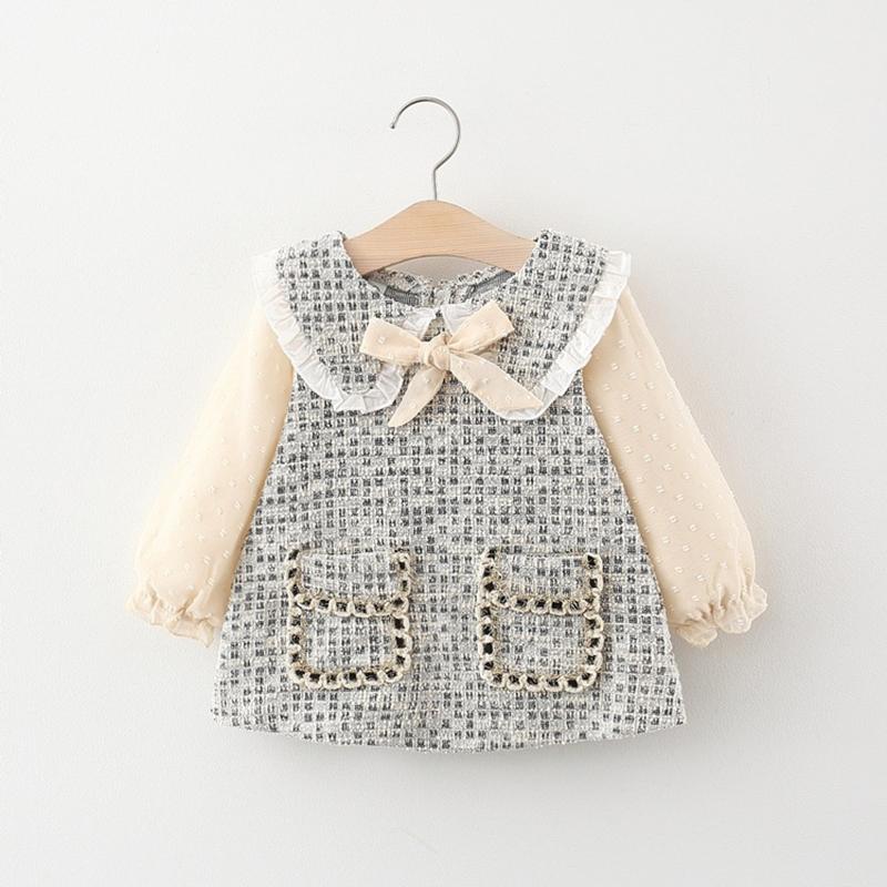 Girl's Dresses Baby Kids Tweed Plaid Clothes Autumn Girl Long Sleeve Sweet Dress Infant Bow Princess Vestidos Party Elegant Costumes 0-2 Yea, Ah1653yellow
Girl's Dresses Baby Kids Tweed Plaid Clothes Autumn Girl Long Sleeve Sweet Dress Infant Bow Princess Vestidos Party Elegant Costumes 0-2 Yea, Ah1653yellow
