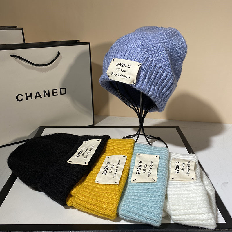 Ins pasted fabric versatile knitted woolen women autumn winter leisure warm youth hat, Black
Ins pasted fabric versatile knitted woolen women autumn winter leisure warm youth hat, Black