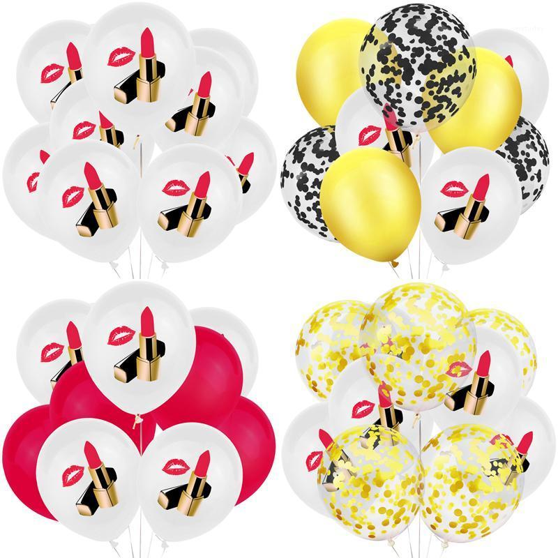 Party Decoration 9pcs/10pcs Lipstick Red Lip Latex Confetti Balloon Birthday Single Anniversary Wedding Decor Valentine's Day Ballons
Party Decoration 9pcs/10pcs Lipstick Red Lip Latex Confetti Balloon Birthday Single Anniversary Wedding Decor Valentine's Day Ballons