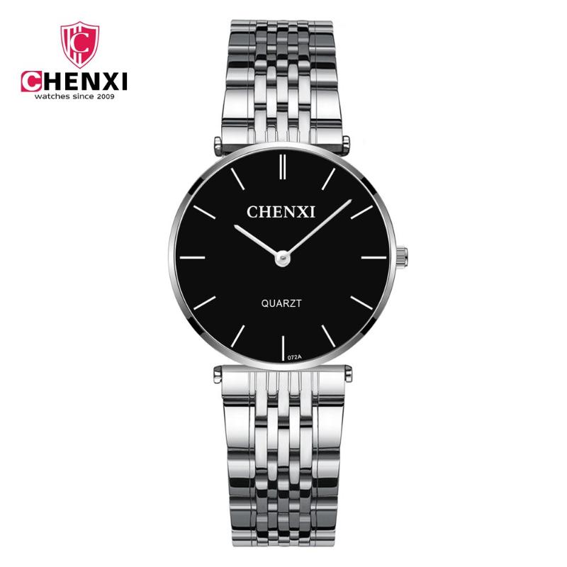 Wristwatches CHENXI Women Quartz Watches Full Silver Stainless Steel Case Round Dial Design Office Lady Relogio Feminino, White
Wristwatches CHENXI Women Quartz Watches Full Silver Stainless Steel Case Round Dial Design Office Lady Relogio Feminino, White