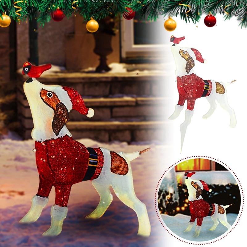 Christmas Decorations Glowing Dog Decoration For Home Navidad 2021 Year 2022 Xmas Tree
Christmas Decorations Glowing Dog Decoration For Home Navidad 2021 Year 2022 Xmas Tree