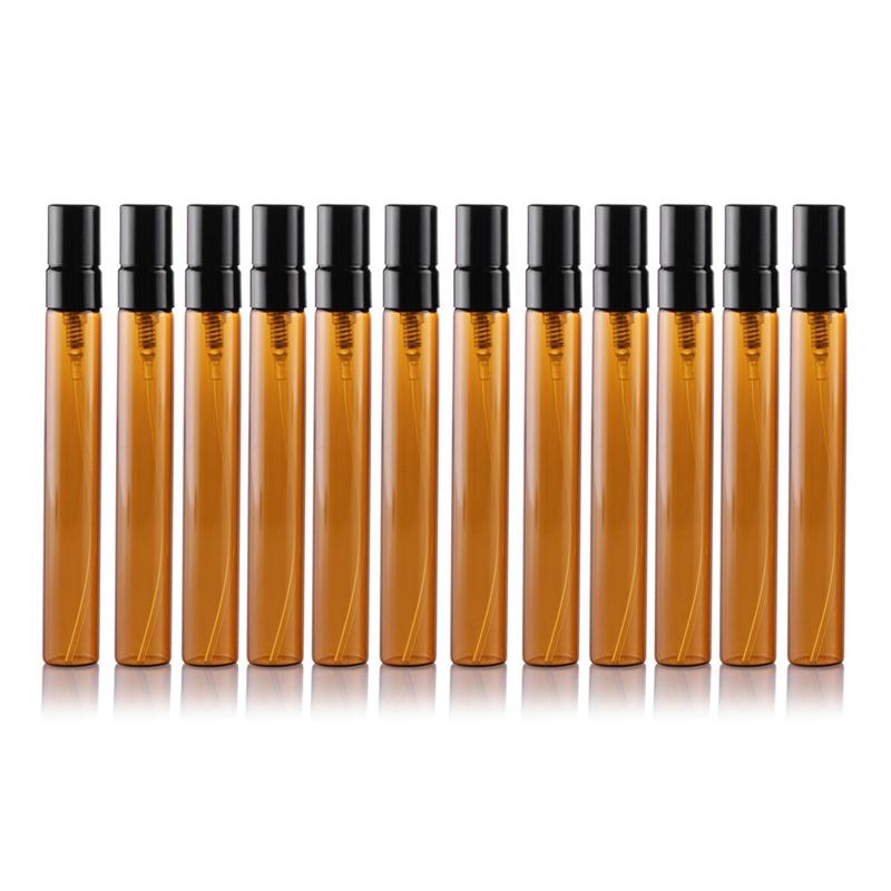 Storage Bottles & Jars 12 Pcs 10Ml Brown Glass Bottle Mist Sprayer Portable Spray Perfume Refillable 
Storage Bottles & Jars 12 Pcs 10Ml Brown Glass Bottle Mist Sprayer Portable Spray Perfume Refillable