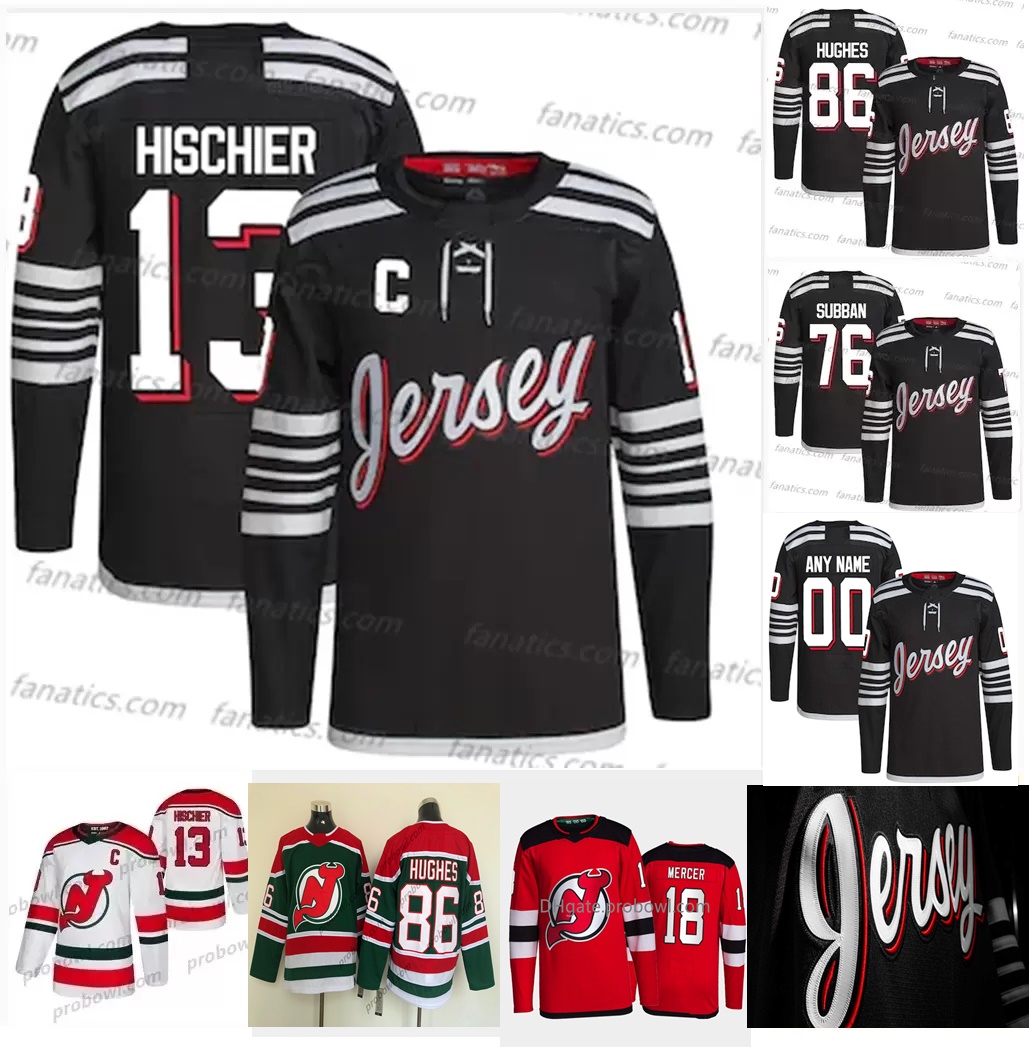 New Jersey Devils 2021-22 Black Jersey Dawson Mercer Nico Hischier Dougie Hamilton Jack Hughes Hughes Mackenzie Blackwood Miles Wood Ryan Graves Yegor Sharangovich, White golden men: size s-3xl
New Jersey Devils 2021-22 Black Jersey Dawson Mercer Nico Hischier Dougie Hamilton Jack Hughes Hughes Mackenzie Blackwood Miles Wood Ryan Graves Yegor Sharangovich, White golden men: size s-3xl