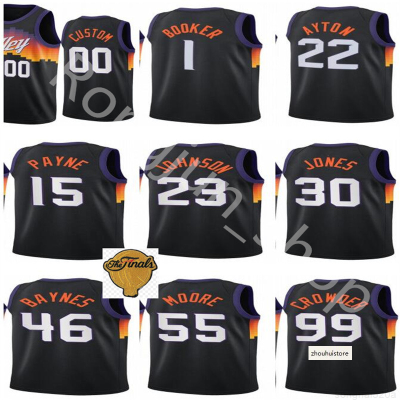 2021 City Black Finals Basketball Jerseys Chris Paul Devin Booker Deandre Ayton Mikal Bridges Dario Saric Cameron Johnson Jae Crowder Payne, Black;red
2021 City Black Finals Basketball Jerseys Chris Paul Devin Booker Deandre Ayton Mikal Bridges Dario Saric Cameron Johnson Jae Crowder Payne, Black;red