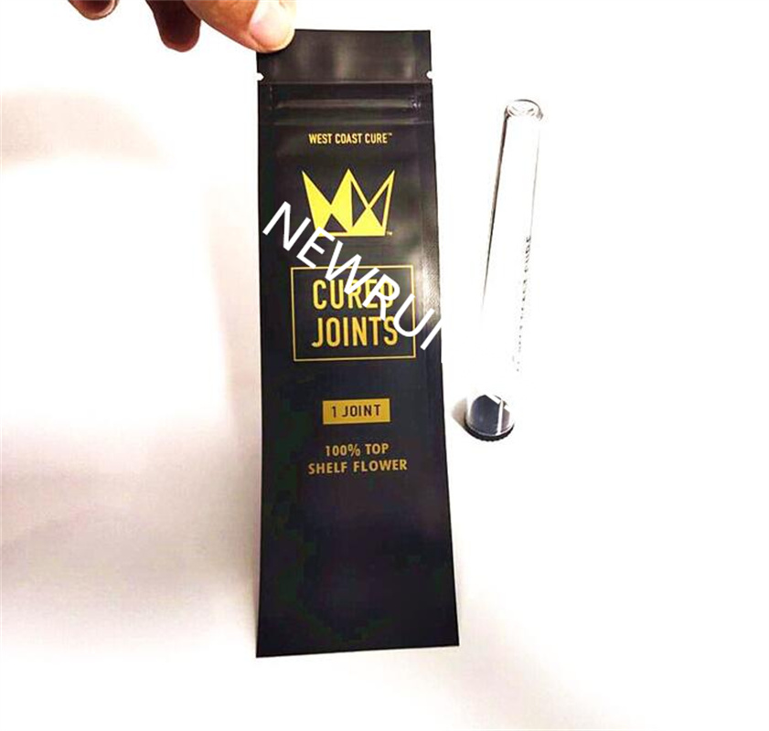 Wholesale West Coast Cure Pre roll joint package bags for 3PCS 1PCS CURED JOINTS BAG with PLASTIC TUBES Packaging smell proof resealable zipper pouch mylar packages 
Wholesale West Coast Cure Pre roll joint package bags for 3PCS 1PCS CURED JOINTS BAG with PLASTIC TUBES Packaging smell proof resealable zipper pouch mylar packages