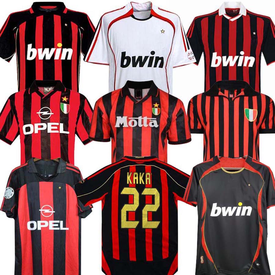 Long sleeve 90 91 Retro shirts home 96 97 Gullit SOCCER JERSEY 01 02 03 Maldini Van Basten football RONALDO KAKA Inzaghi 06 07 AC MILAN 2009, 96/97 home jersey
Long sleeve 90 91 Retro shirts home 96 97 Gullit SOCCER JERSEY 01 02 03 Maldini Van Basten football RONALDO KAKA Inzaghi 06 07 AC MILAN 2009, 96/97 home jersey