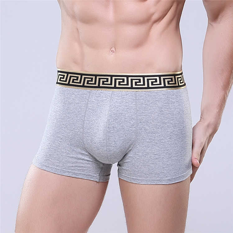 4pcslot high quality 11 colors sexy cotton men boxers breathable mens underwear branded boxers underwear male boxer