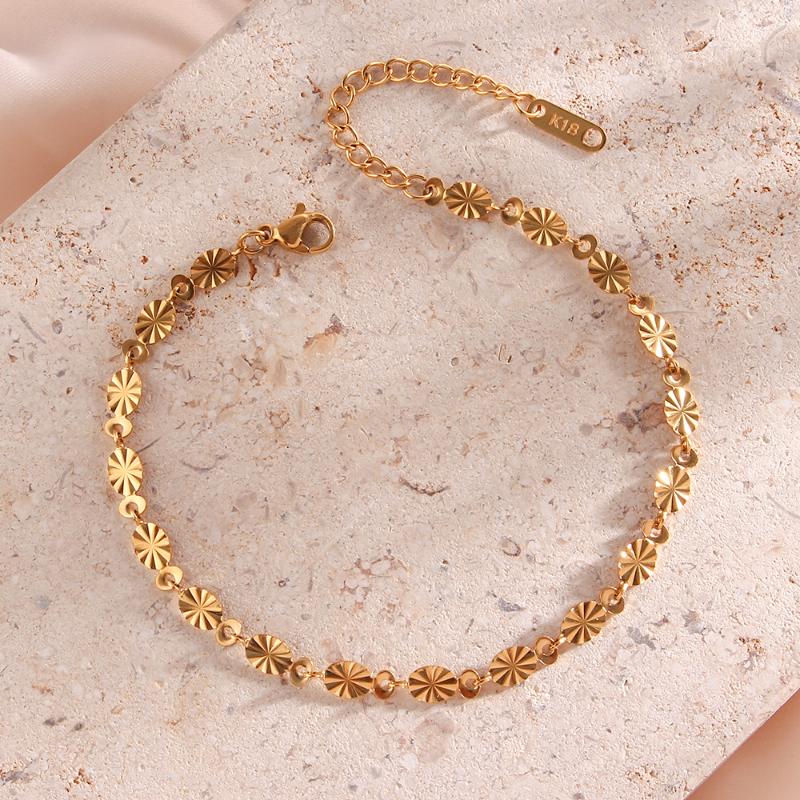 Chains 21 Trendy Simple And Graceful 316L Stainless Steel Gold Plated Waterproof Tarnish Free Necklace Bracelet For Women
Chains 21 Trendy Simple And Graceful 316L Stainless Steel Gold Plated Waterproof Tarnish Free Necklace Bracelet For Women