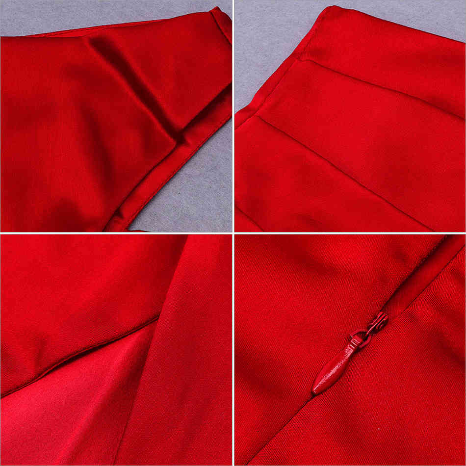 Autumn Fashion Red One Shoulder Dress Sexy Long Sleeve Women Midi Club Celebrity Runway Party Dresses Vestidos 210423