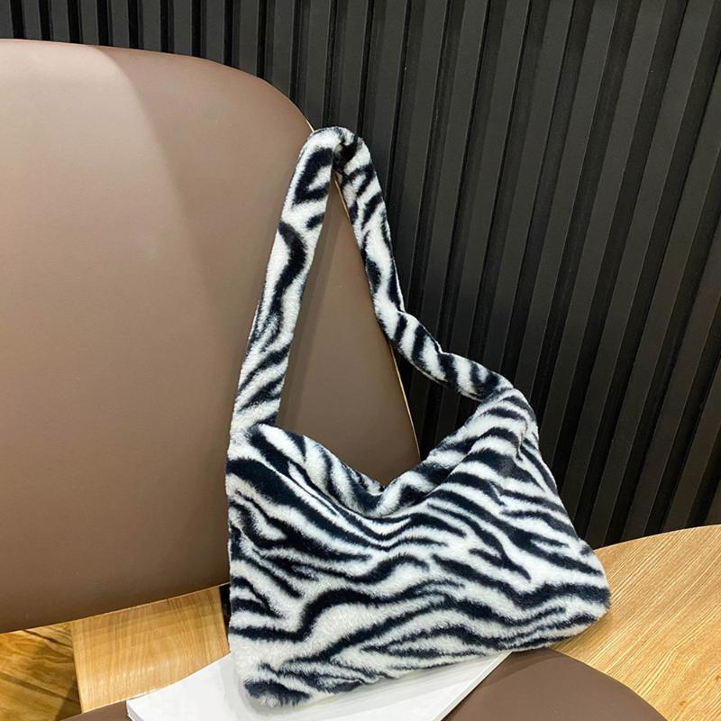 Female Handbags Plush Animal Pattern 2021 Fashion Simple Shoulder Underarm Bag Womens' Pouch Arrival Shopper Top Handle Bags, Pink
Female Handbags Plush Animal Pattern 2021 Fashion Simple Shoulder Underarm Bag Womens' Pouch Arrival Shopper Top Handle Bags, Pink