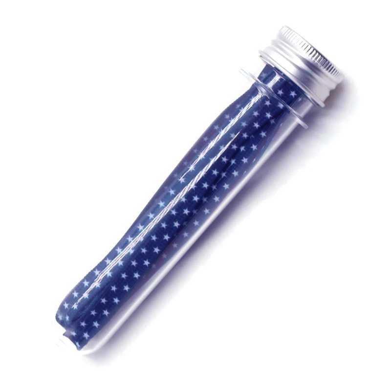 Pentalpha Pentagram Shoelaces Sublimated Printed Blue White Five-Pointed Star Boot Laces For Sneakers Flats