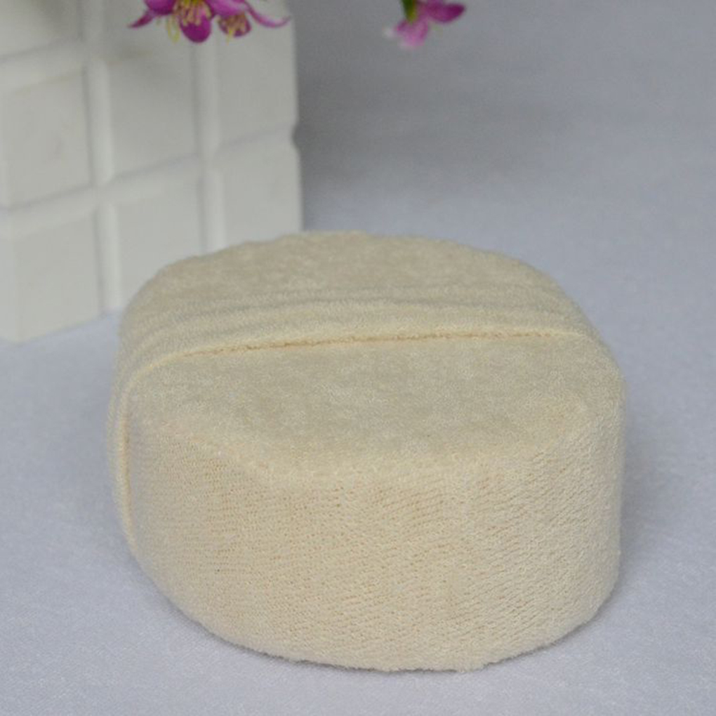 Natural Loofah Sponge Bath Ball Shower Rub Baths Shower Wash Body Pot Sponges Scrubber Durable Healthy Massage Brush Naturlicher Luffa-schwamm-badebal