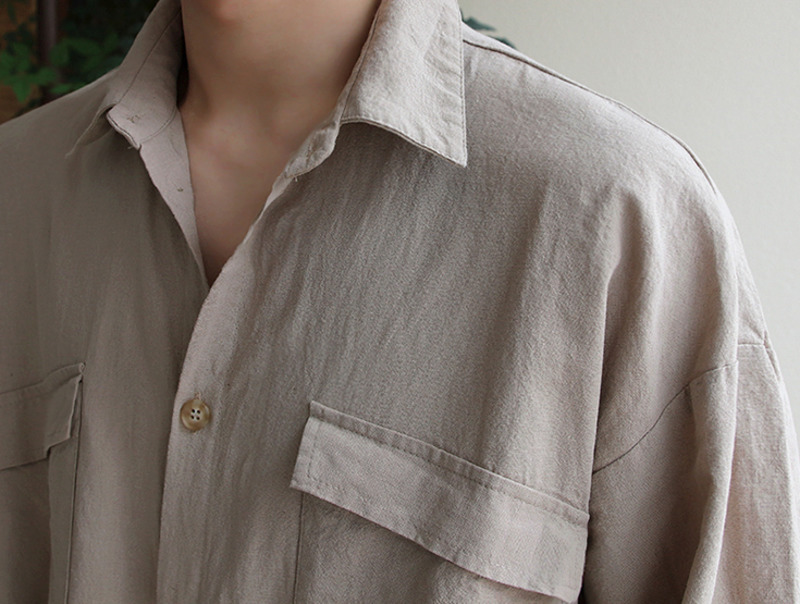 IEFB men's clothing overalls suit with belt Korean fashion loose single breasted turn down collar jumpsuit loose Y4303 210524