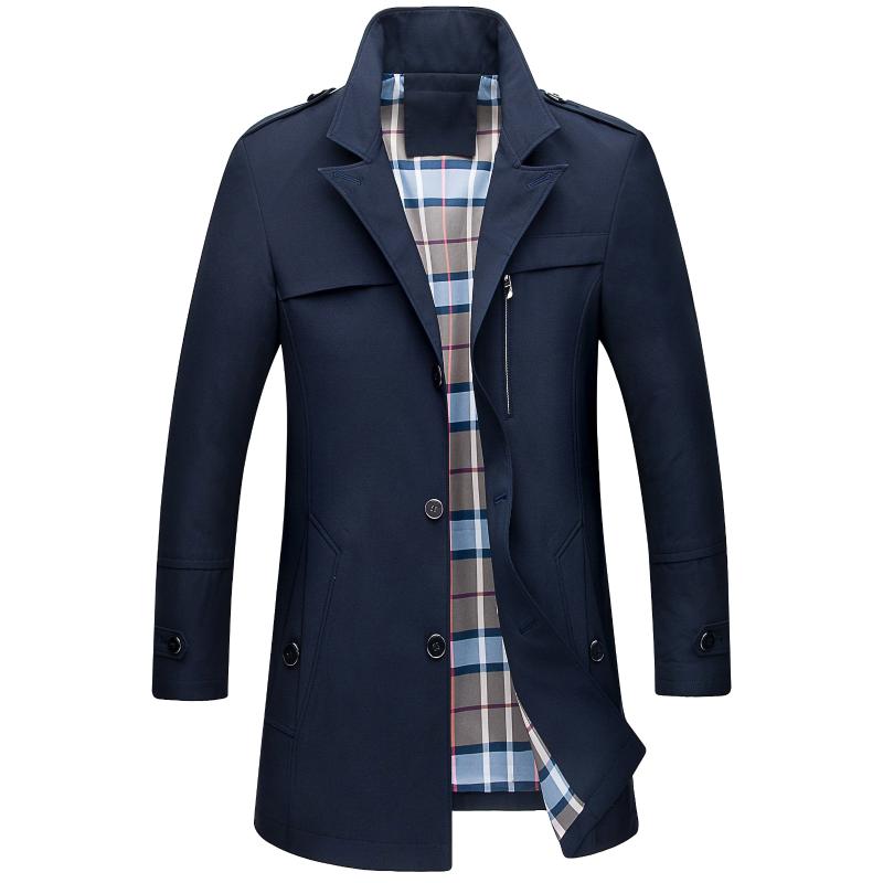 Men's Coats. Spring Autumn Baseball Business Casual Windbreaker. Single-breasted.Men's Jacket Trench Coats, Black
Men's Coats. Spring Autumn Baseball Business Casual Windbreaker. Single-breasted.Men's Jacket Trench Coats, Black