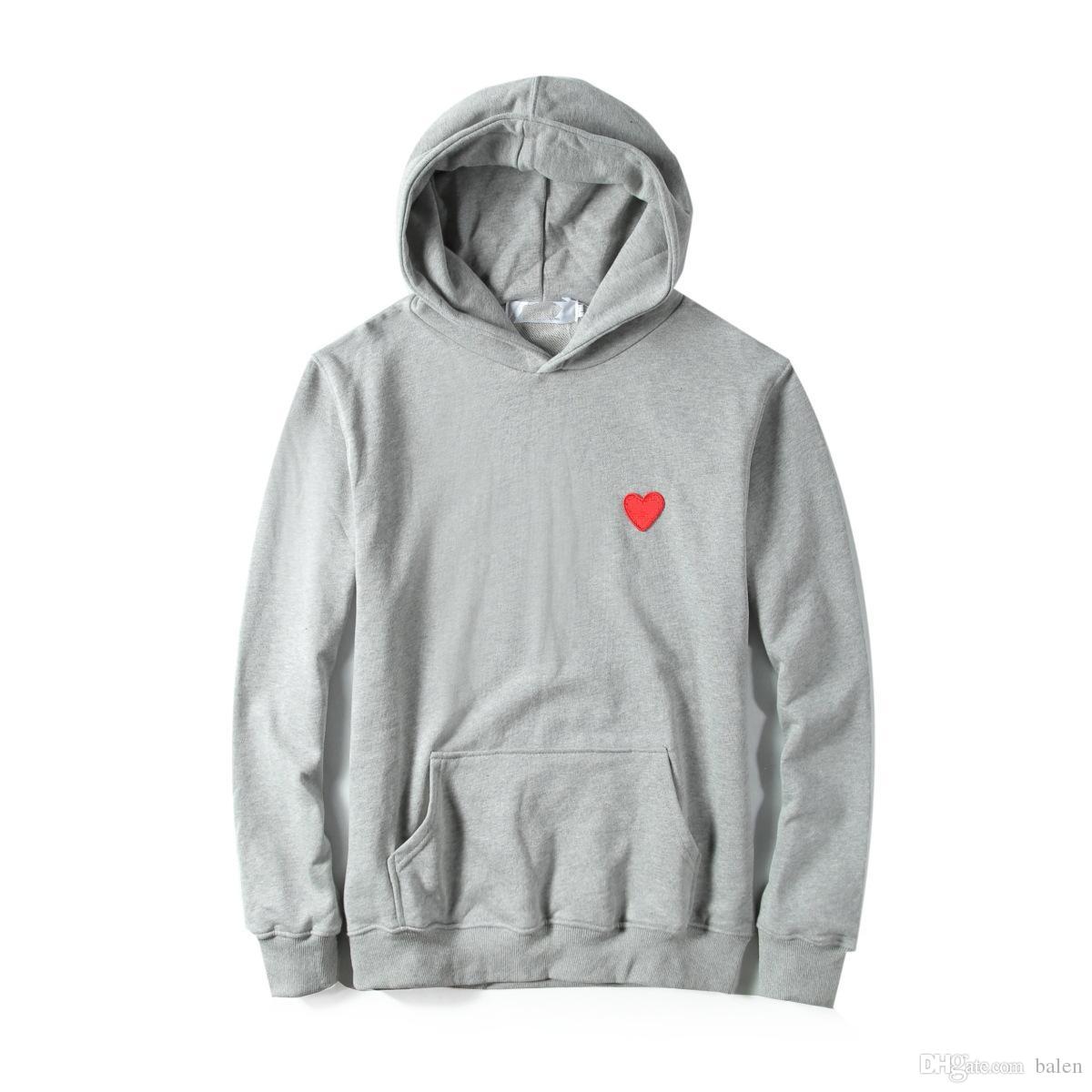 Mens designer hoodie t shirt off red heart white commes des cotton garcons casual windbreaker jackets hip hop winter coats, Black
Mens designer hoodie t shirt off red heart white commes des cotton garcons casual windbreaker jackets hip hop winter coats, Black