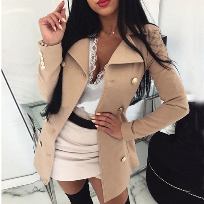 Women' Wool & Blends Long Woolen Oversized Coat Women Korean Elegant Double Breasted Vintage Coats Winter Warm Black Blazer Jacket
Women' Wool & Blends Long Woolen Oversized Coat Women Korean Elegant Double Breasted Vintage Coats Winter Warm Black Blazer Jacket
