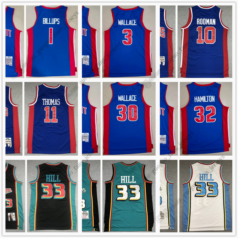Retro Mitchell and Ness Basketball Jerseys 1 Chauncey Billups 3 Ben Wallace 10 Dennis Rodman 11 Isiah Thomas 30 Rasheed Wallace 32 Richard H, Black;red
Retro Mitchell and Ness Basketball Jerseys 1 Chauncey Billups 3 Ben Wallace 10 Dennis Rodman 11 Isiah Thomas 30 Rasheed Wallace 32 Richard H, Black;red