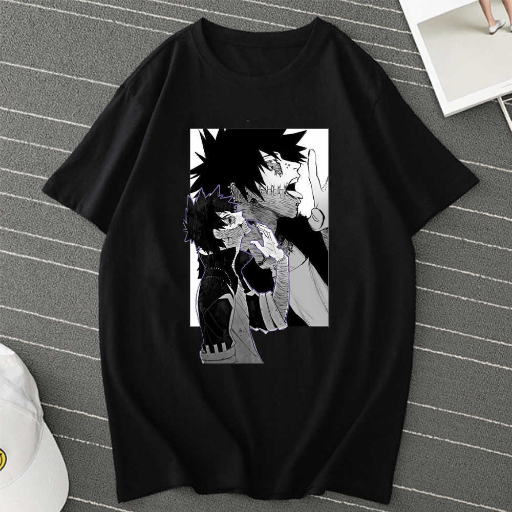 ANIME My Hero Academia T Shirt men Funny Tops Graphic Tees Harajuku Unisex Anime Dabi T-shirt male Tshirt X0621, Black1
ANIME My Hero Academia T Shirt men Funny Tops Graphic Tees Harajuku Unisex Anime Dabi T-shirt male Tshirt X0621, Black1