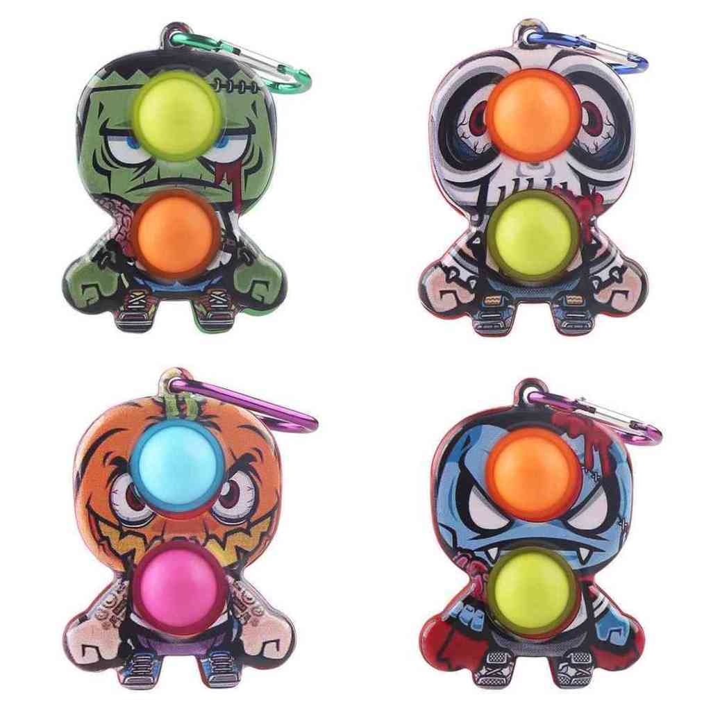 Halloween Pioneer Bubbles Decompression plastic Toys Finger Push Pop Fidget Key Chain Children's Anti Stress Board Silicone Toys Keyring Pandent G76YDWK
Halloween Pioneer Bubbles Decompression plastic Toys Finger Push Pop Fidget Key Chain Children's Anti Stress Board Silicone Toys Keyring Pandent G76YDWK