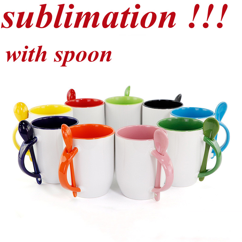 11oz sublimation ceramic mug Blank Coffee Mugs with spoon sublimation Cup Coaster Tea Chocolate Ceramic Cups, Buy more than 6pcs a color
11oz sublimation ceramic mug Blank Coffee Mugs with spoon sublimation Cup Coaster Tea Chocolate Ceramic Cups, Buy more than 6pcs a color
