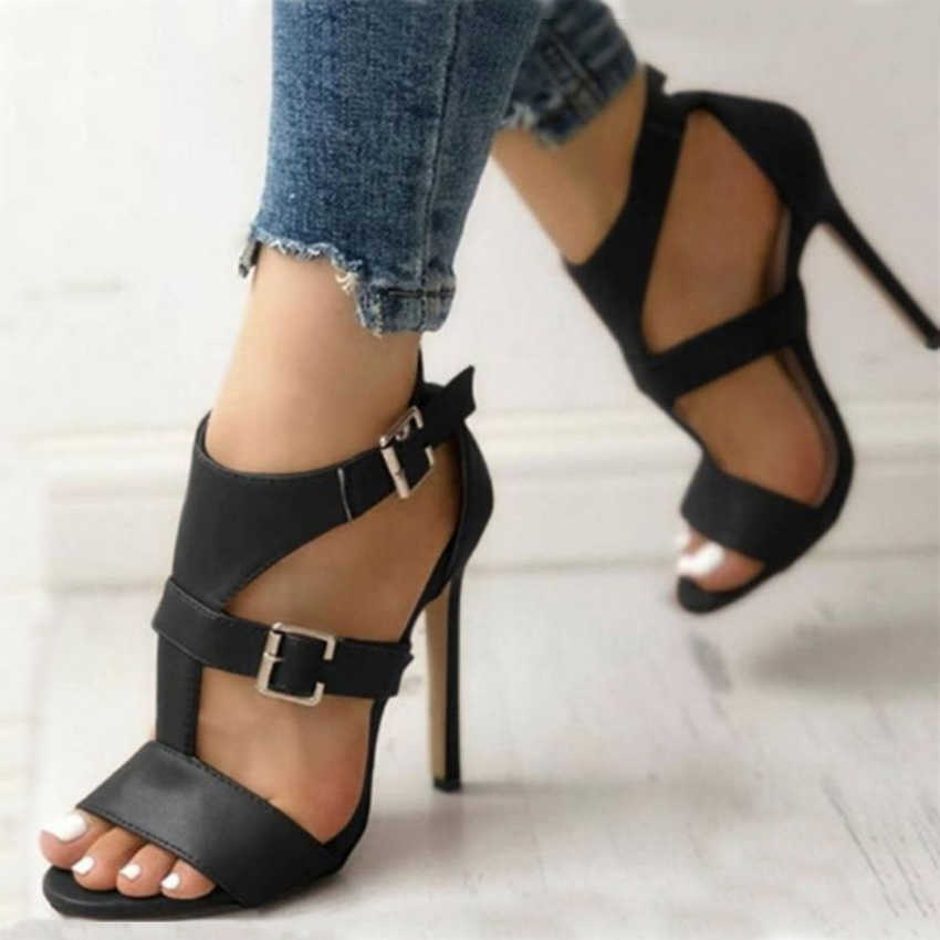 Women 8cm-up High Heels Sandals Ladies Buckle Strap Gladiator Sandals 2021 Summer Female Party Shoes Plus Size 34-43 Black Brown Y0721
Women 8cm-up High Heels Sandals Ladies Buckle Strap Gladiator Sandals 2021 Summer Female Party Shoes Plus Size 34-43 Black Brown Y0721