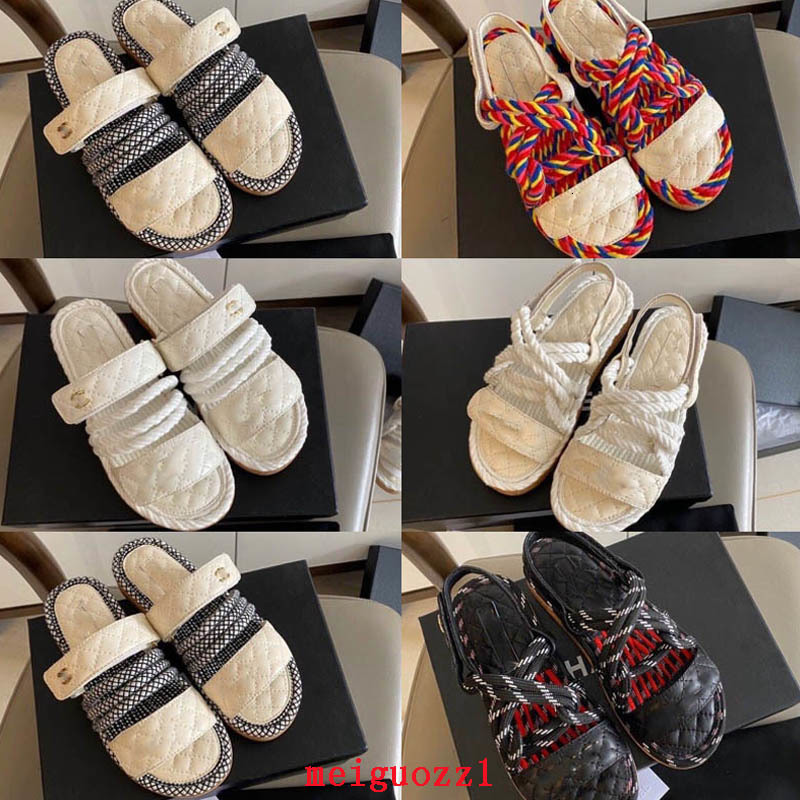 2021 luxury women sandals High Quality Casual Shoes Summer Breathable non-slip bottom Sandals slippers Knitting outdoor beach Women Slippers, Black
2021 luxury women sandals High Quality Casual Shoes Summer Breathable non-slip bottom Sandals slippers Knitting outdoor beach Women Slippers, Black