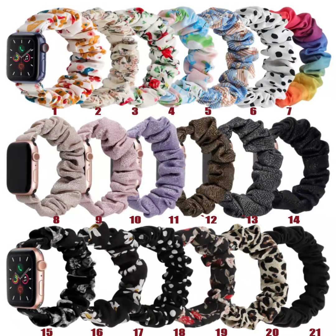 Designer Watch Bands Polyester strap for apple iwatch 2 3 4 5 Fashion print 38/40mm 42/44mm Hair ring watchband
Designer Watch Bands Polyester strap for apple iwatch 2 3 4 5 Fashion print 38/40mm 42/44mm Hair ring watchband