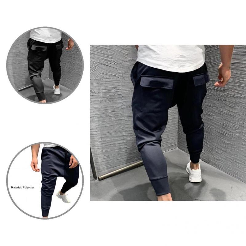 Men's Pants Men Sweatpants Thin Slim Elastic Waist Long Fall Trousers For Daily Wear, Black
Men's Pants Men Sweatpants Thin Slim Elastic Waist Long Fall Trousers For Daily Wear, Black
