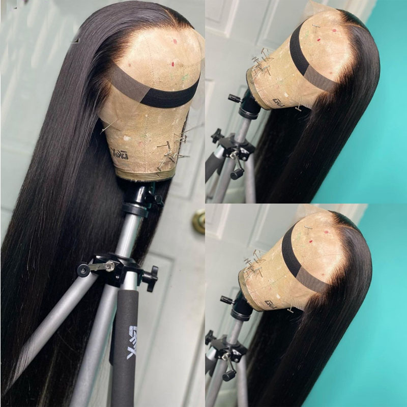 26Inch 180%Density Natural Black Color Long Silky Straight Wig Free Part Glueless Lace Front wigs Remy Soft With Baby Hair For Women Heat Resistant Daily Brazilian
26Inch 180%Density Natural Black Color Long Silky Straight Wig Free Part Glueless Lace Front wigs Remy Soft With Baby Hair For Women Heat Resistant Daily Brazilian
