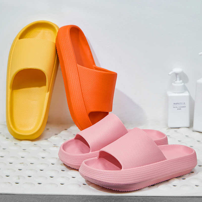 All Seasons Home Couple Slippers for Women and Men Bathing Non-Slip Thick-Soled Slides Indoor Trendy Slippers H0827, Yellow
All Seasons Home Couple Slippers for Women and Men Bathing Non-Slip Thick-Soled Slides Indoor Trendy Slippers H0827, Yellow