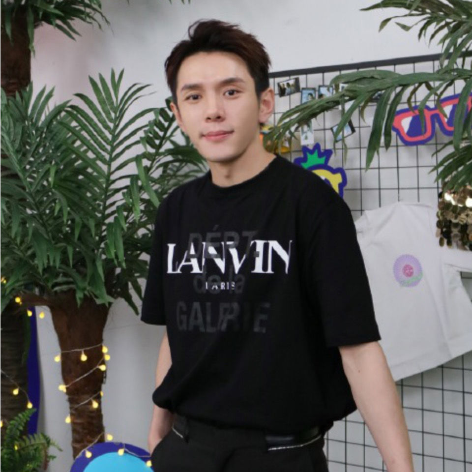 Mens and women T-shirts dept. x lanvin cotton print loose short-sleeved round neck short-sleeved tops, White
Mens and women T-shirts dept. x lanvin cotton print loose short-sleeved round neck short-sleeved tops, White