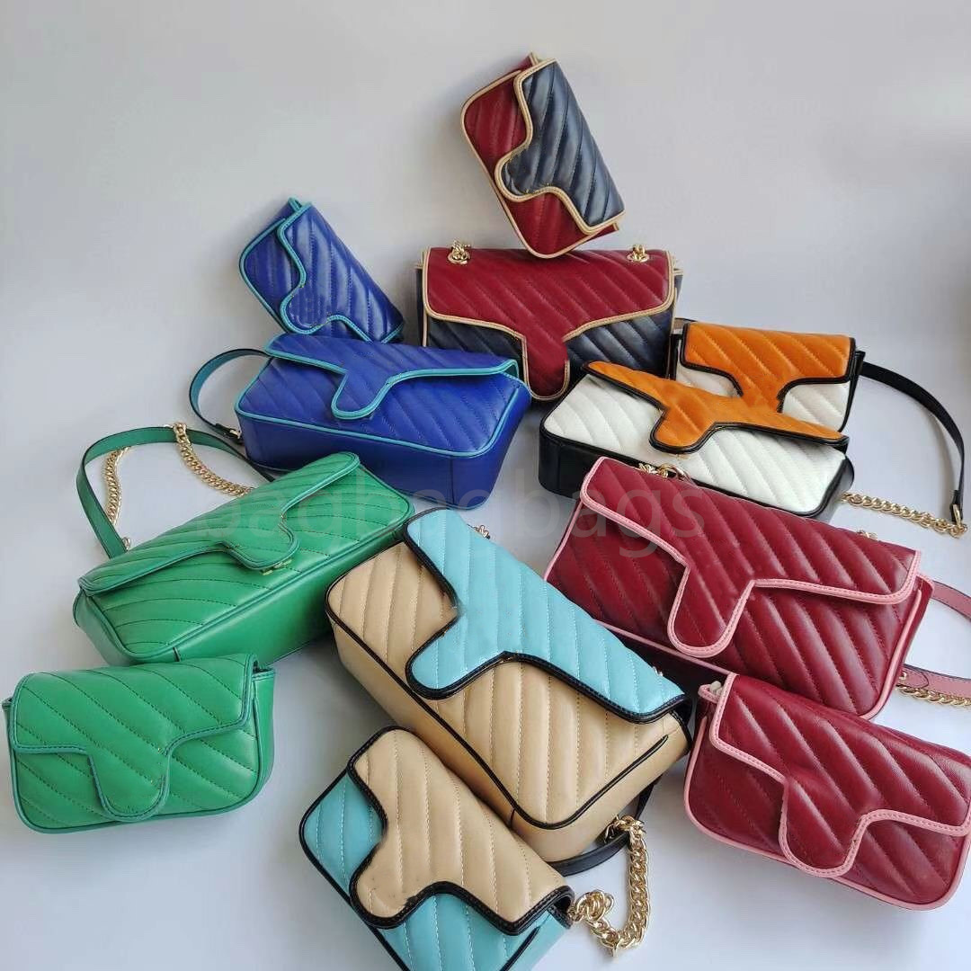 Designer bag fashion high quality luxury ladies genuine leather chain shoulderbag handbag purse, Red and blue
Designer bag fashion high quality luxury ladies genuine leather chain shoulderbag handbag purse, Red and blue
