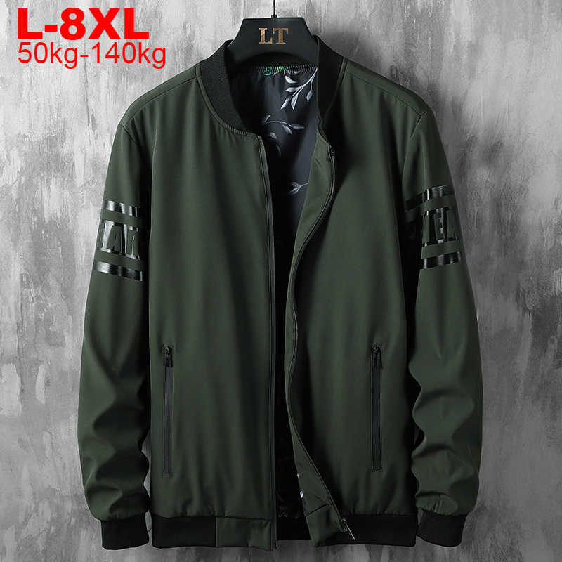 Men's Autumn Jacket 6xl 7xl 8xl Large Size Streetwear Hip Hop Jackets Men Oversized Coats Male Brand Bomber Baseball Jacket Coat X0621, Army green
Men's Autumn Jacket 6xl 7xl 8xl Large Size Streetwear Hip Hop Jackets Men Oversized Coats Male Brand Bomber Baseball Jacket Coat X0621, Army green