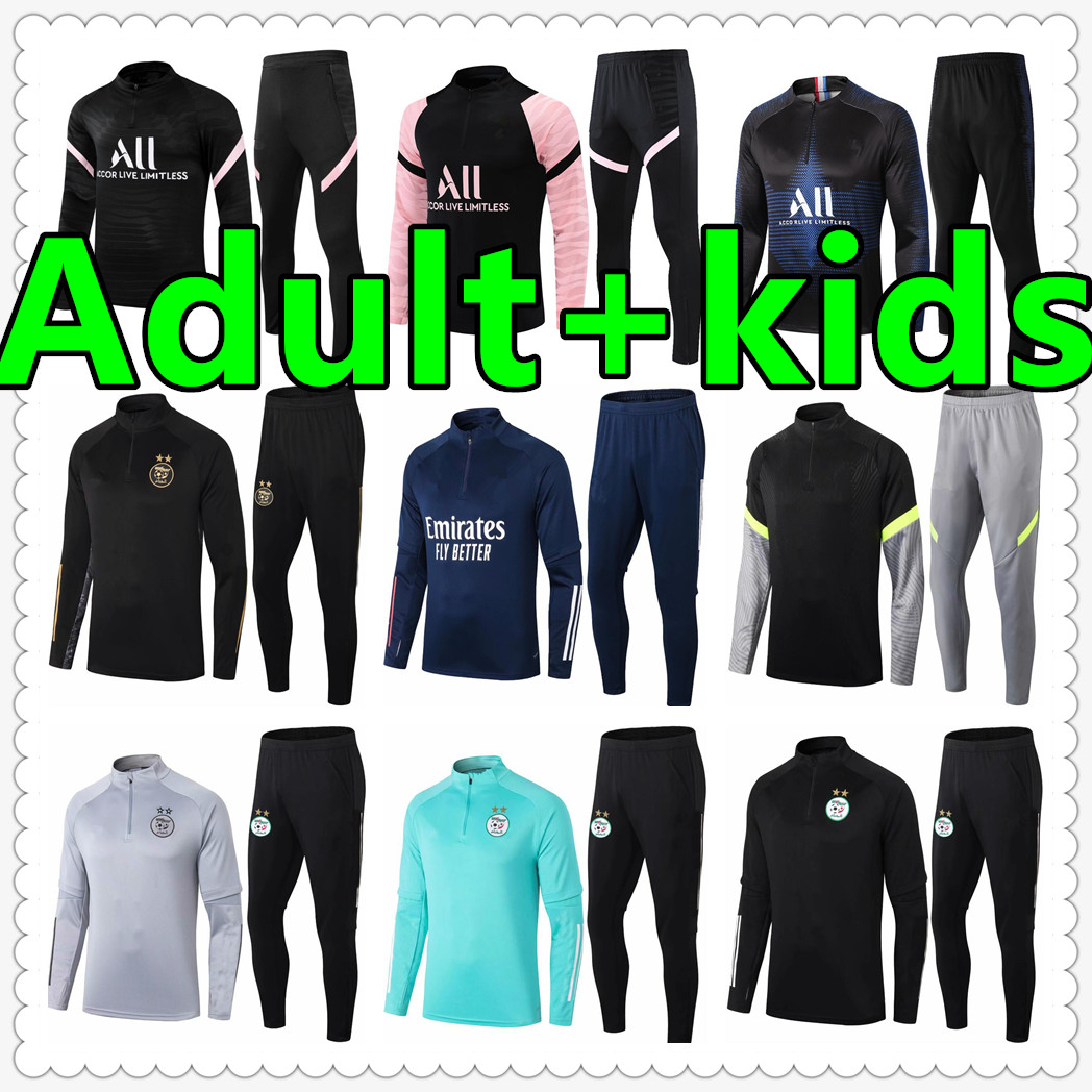 Algerie kids kit Soccer Jersey Algeria 2021 Adult Football tracksuit Survetement de foot chandal futbol retro player version
Algerie kids kit Soccer Jersey Algeria 2021 Adult Football tracksuit Survetement de foot chandal futbol retro player version