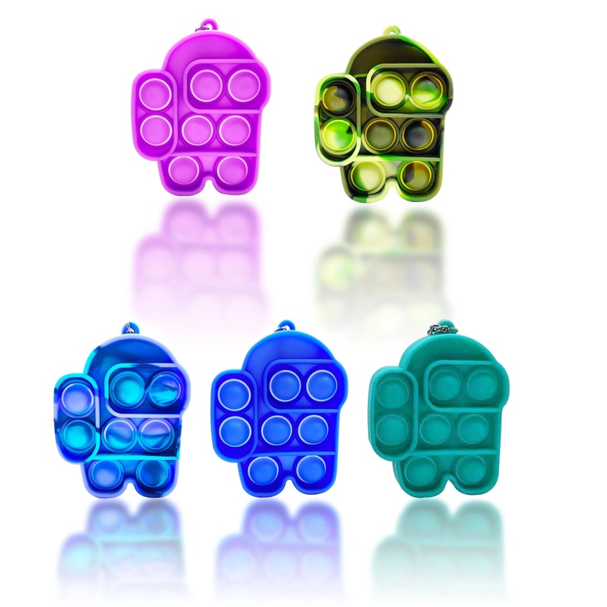 Among Us Mini Pop Hand Toys Key Chain Stress Relief Push Bubble Sensory Toy Squeeze Exercise Fingers Tool
Among Us Mini Pop Hand Toys Key Chain Stress Relief Push Bubble Sensory Toy Squeeze Exercise Fingers Tool