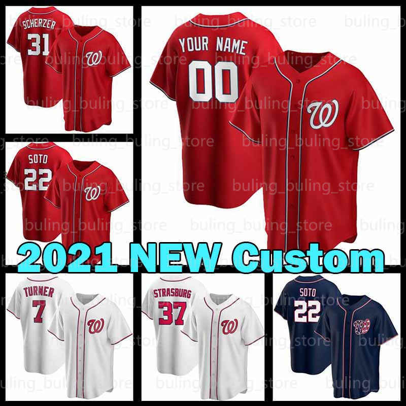 22 Juan Soto Jersey 7 Trea Turner Max Scherzer 2021 Custom Nationals 11 Ryan Zimmerman 63 Sean Doolittle Washington 10 Yan Gomes Baseball, Blue;black
22 Juan Soto Jersey 7 Trea Turner Max Scherzer 2021 Custom Nationals 11 Ryan Zimmerman 63 Sean Doolittle Washington 10 Yan Gomes Baseball, Blue;black