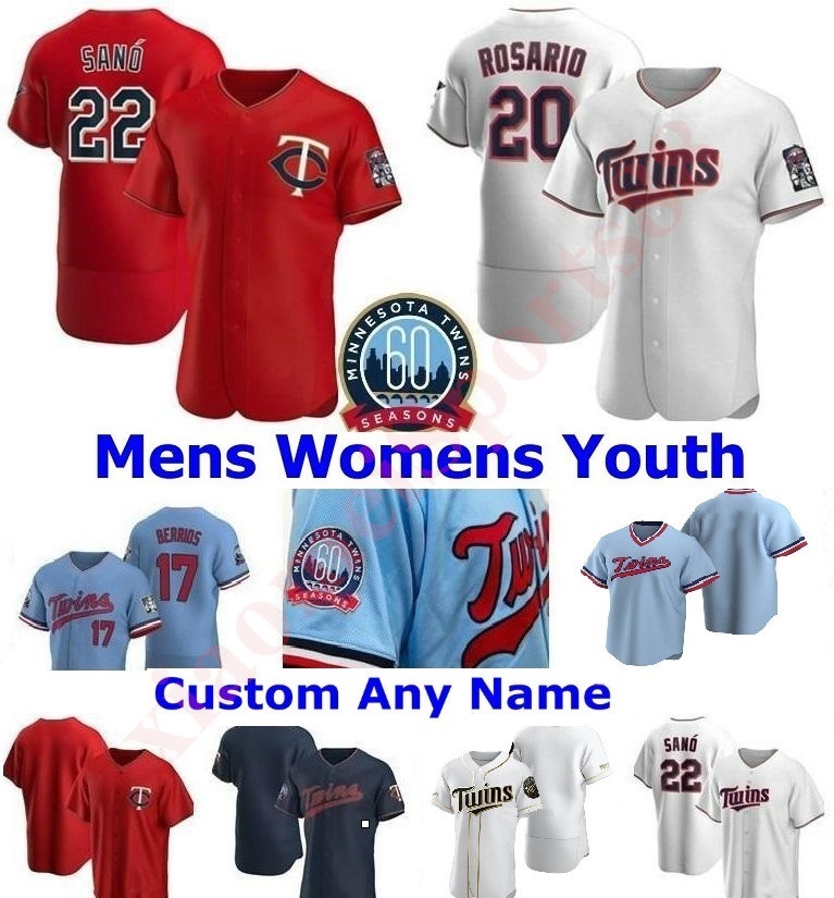 2021 Minesota Men Women kids youth Twins jerseys Josh Donaldson Puckett Berrios Astudillo Arraez Polanco Miguel Sano Byron Buxton Max Kepler Cruz Baseball, As shown in illustration
2021 Minesota Men Women kids youth Twins jerseys Josh Donaldson Puckett Berrios Astudillo Arraez Polanco Miguel Sano Byron Buxton Max Kepler Cruz Baseball, As shown in illustration