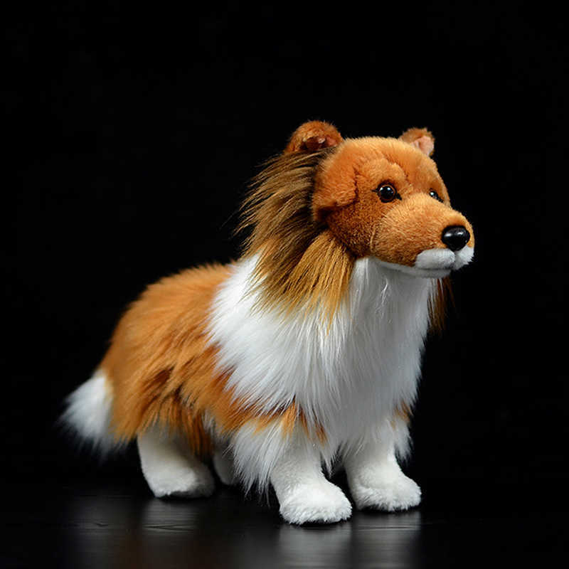 Cute Simulation Collie Stuffed Plush Toy Sheltie Shetland Sheepdog Doll Collie-rough Coated Real Life Animal Model for Kids Gift Q0727, Border collie
Cute Simulation Collie Stuffed Plush Toy Sheltie Shetland Sheepdog Doll Collie-rough Coated Real Life Animal Model for Kids Gift Q0727, Border collie