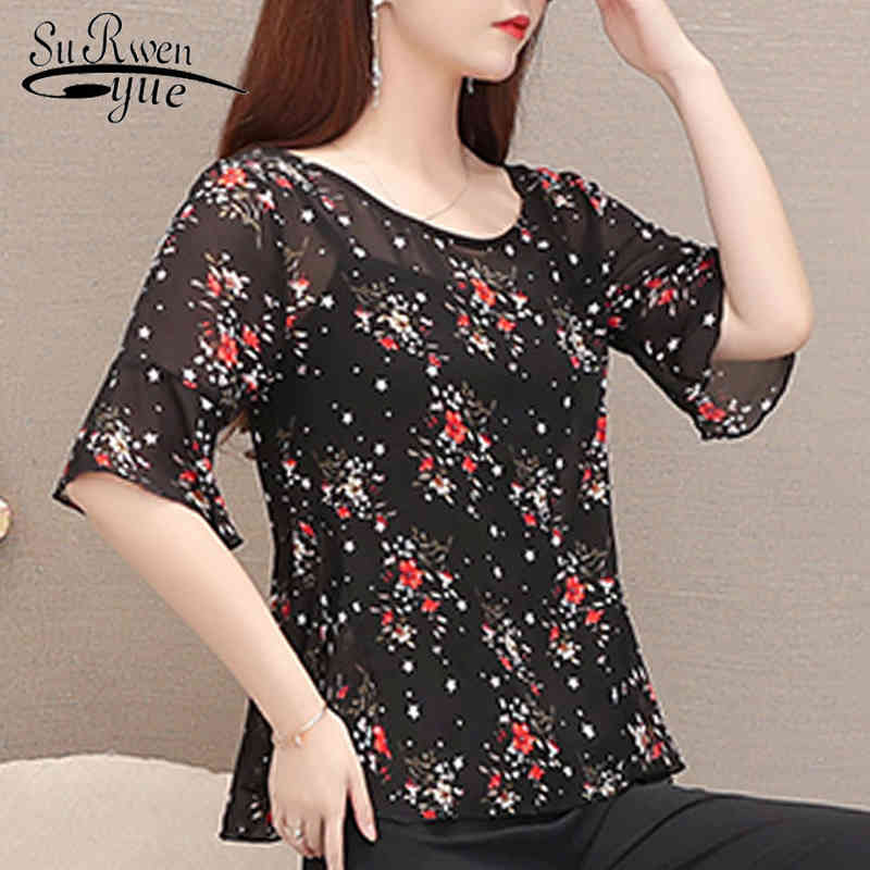 Plus Size 4XL-5XL Blouse for Women Blusas Mujer De Moda Chiffon Shirts Tops Ladies Floral Short 4791 50 210521, Picture
Plus Size 4XL-5XL Blouse for Women Blusas Mujer De Moda Chiffon Shirts Tops Ladies Floral Short 4791 50 210521, Picture