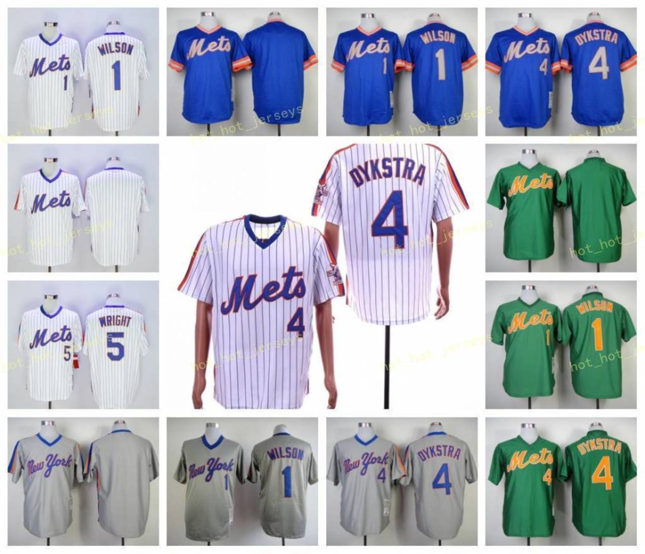 Retired 1 MOOKIE Baseball Jersey 4# Dykstra 5 David Wright 1970 Vintage Retro Cooperstown Mesh Stitched Pullover, Blue;black
Retired 1 MOOKIE Baseball Jersey 4# Dykstra 5 David Wright 1970 Vintage Retro Cooperstown Mesh Stitched Pullover, Blue;black