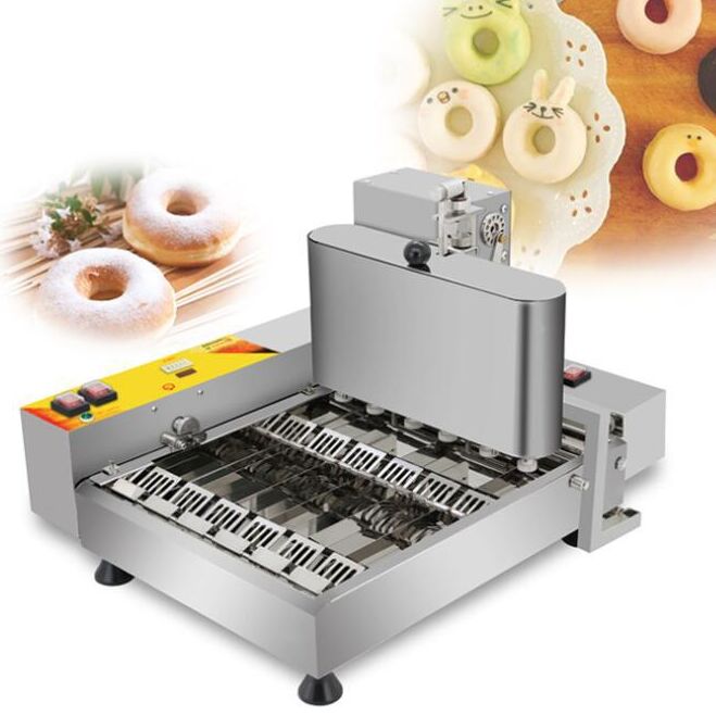 Food Processing Commercial Electric 6-row Mini Donut Maker Small Doughnut Machine
Food Processing Commercial Electric 6-row Mini Donut Maker Small Doughnut Machine