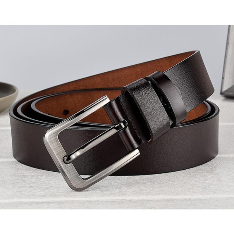 Belts 170 140 150cm Men Belt High Quality Genuine Leather Strap Male Jeans Pin Buckle Black Brown Designer Waist
Belts 170 140 150cm Men Belt High Quality Genuine Leather Strap Male Jeans Pin Buckle Black Brown Designer Waist