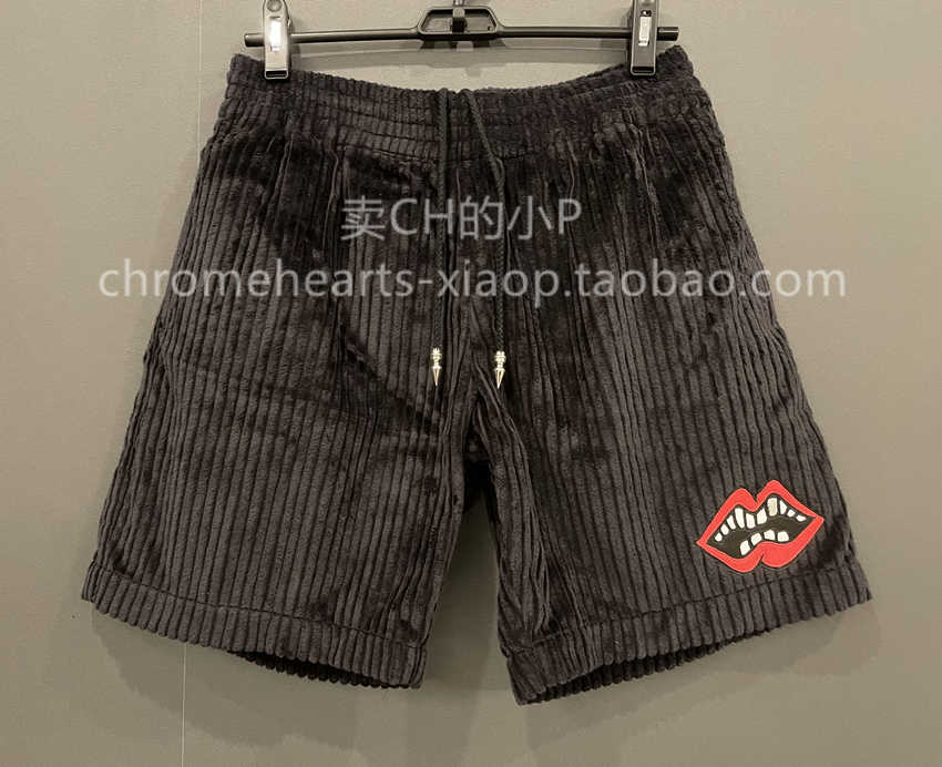 hearts American chrome crosin Matty boy leather mouth corduroy shorts, White;black
hearts American chrome crosin Matty boy leather mouth corduroy shorts, White;black